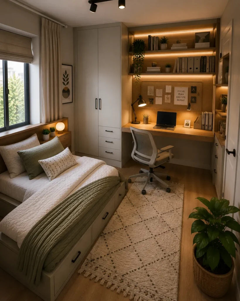 Neatly organized bedroom drawers with fabric dividers keeping socks accessories and essentials separated
