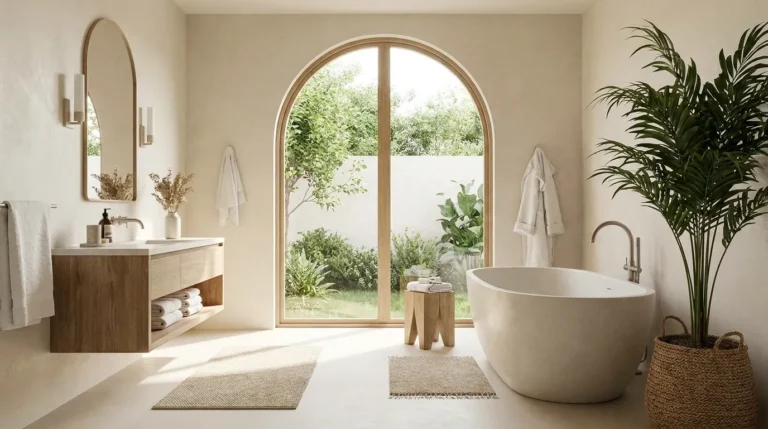 Minimal Bathroom Ideas That Feel Calm and Spacious featured