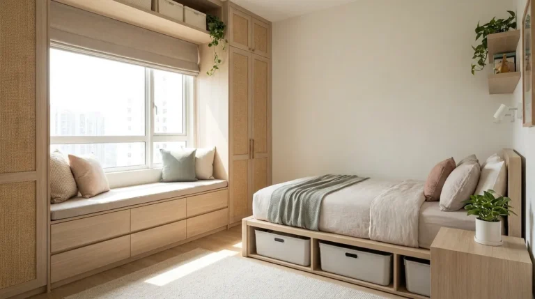 20 Small Bedroom Storage Ideas That Reduce Clutter Beautifully
