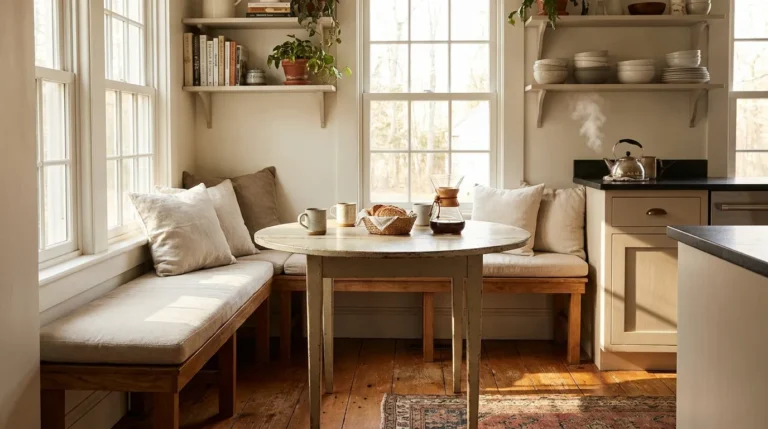 breakfast corner ideas that feels cozy and stylish
